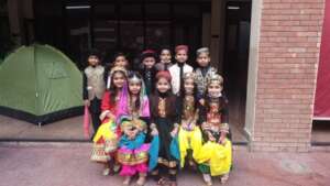 Dressed for the occasion!