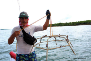 Reef Star ready to be transported underwater