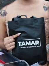 Women with our Giftbag