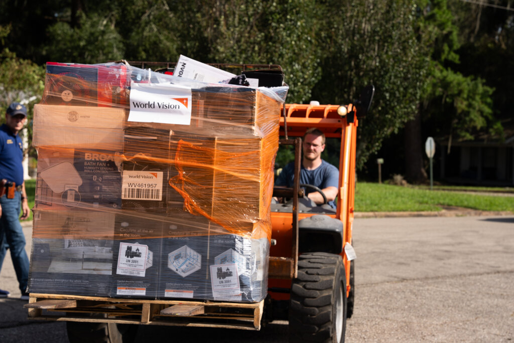 World Vision Hurricane Helene Response