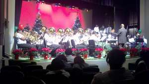 BOE with new instruments for their Holiday Concert