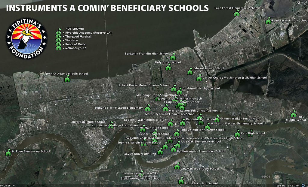 Music Instruments For At-Risk Youth In New Orleans