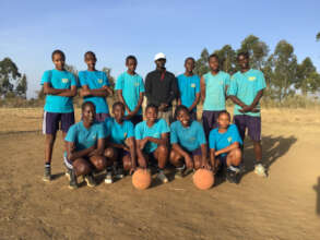 Senior School girls' basketball team