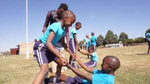 Students in PE Class