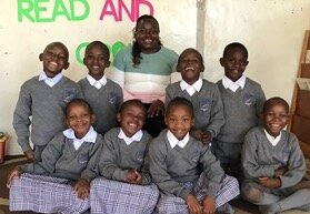 Ms. Diwa and her students
