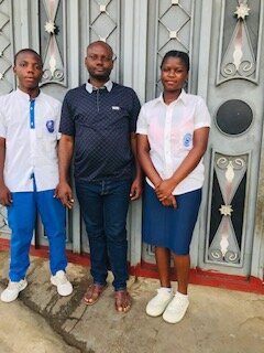 Visiting the children at their schools