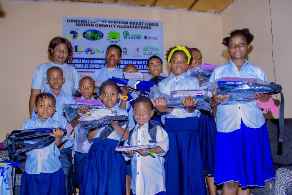 Promoting  the education of orphans in the DRC