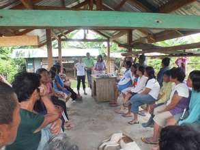 Training and distribution of vegetable seeds
