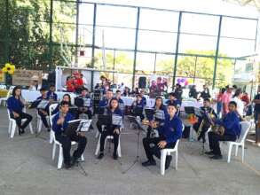 Symphonic  Band practice