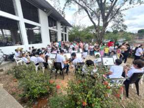 Symphonic  Band practice