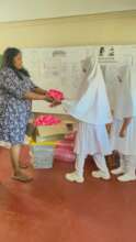 Provision of sanitary pad to the school students