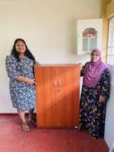 Provision of pad storage cupboard to the school