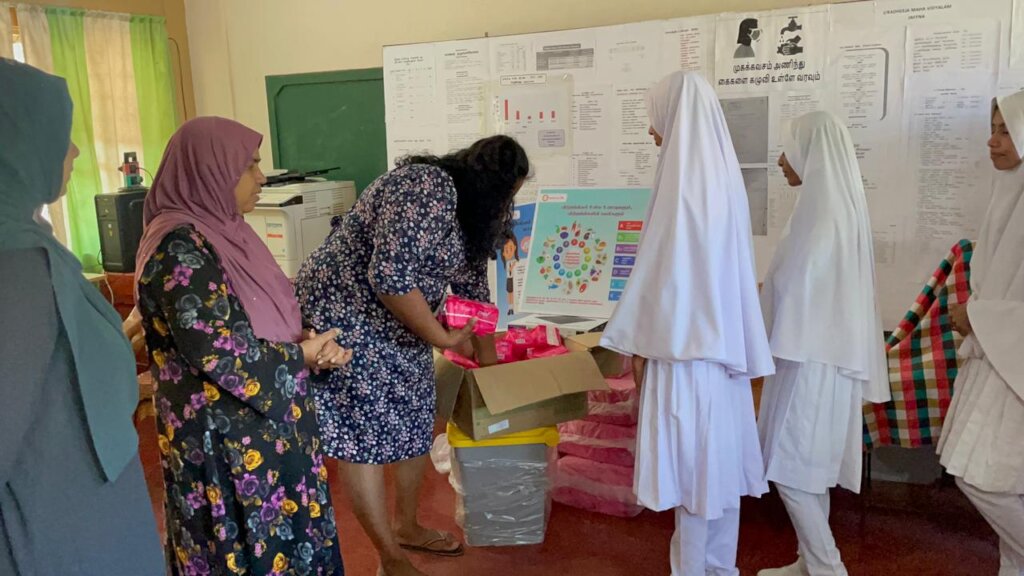 End Period Poverty for Students in Sri Lanka