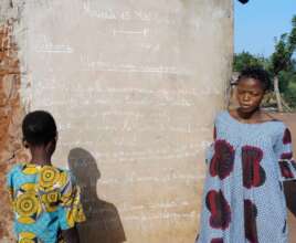 TS tutor and primary school student