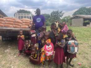 Bertha (on the far right) with Robert & friends.
