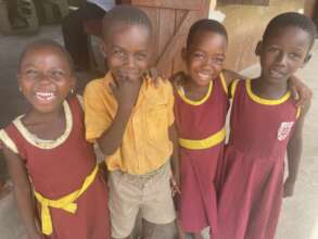 Adaklu Dawanu Grade 1 Students