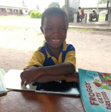 A young Adaklu Dawanu student