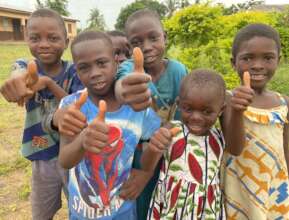 Students of Dawanu Basic School