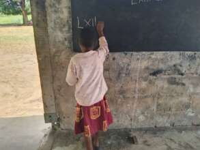6th grade student at Adaklu Dawanu Basic School