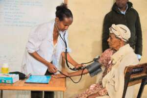 Receiving medical care