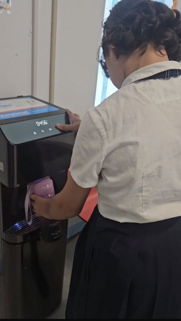 Cool, safe drinking water at Guana Cay Primary