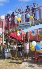 Playground dedication