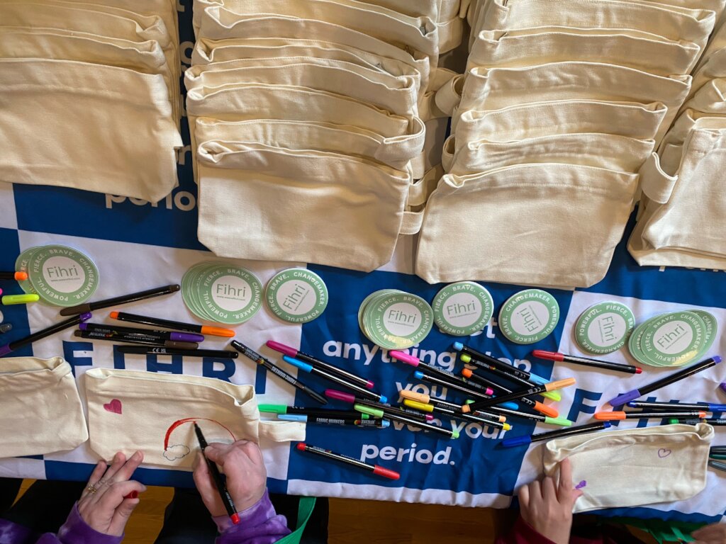 Period Packs for Hurricane Survivors