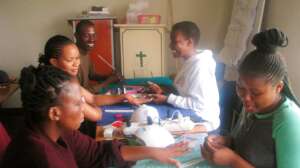 Skills development for some of the beneficiaries