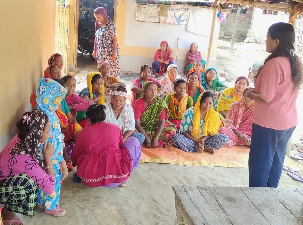 Budhnagar Women's Group formation meeting