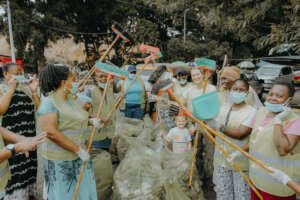 Artisans + staff participate in Old Town Clean Up