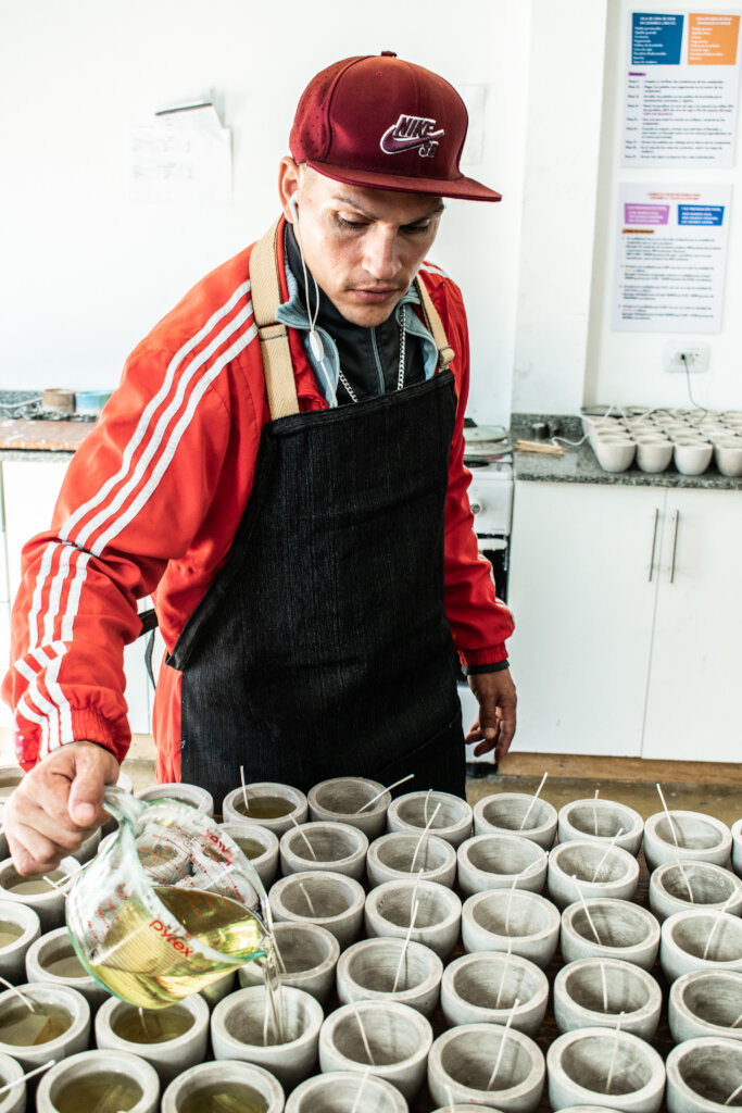 Empowering Lives Through Artisan Candle-Making