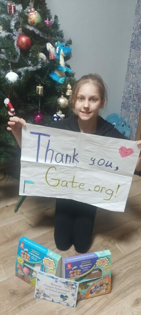 Presents for Ukrainian children SANTA Mail