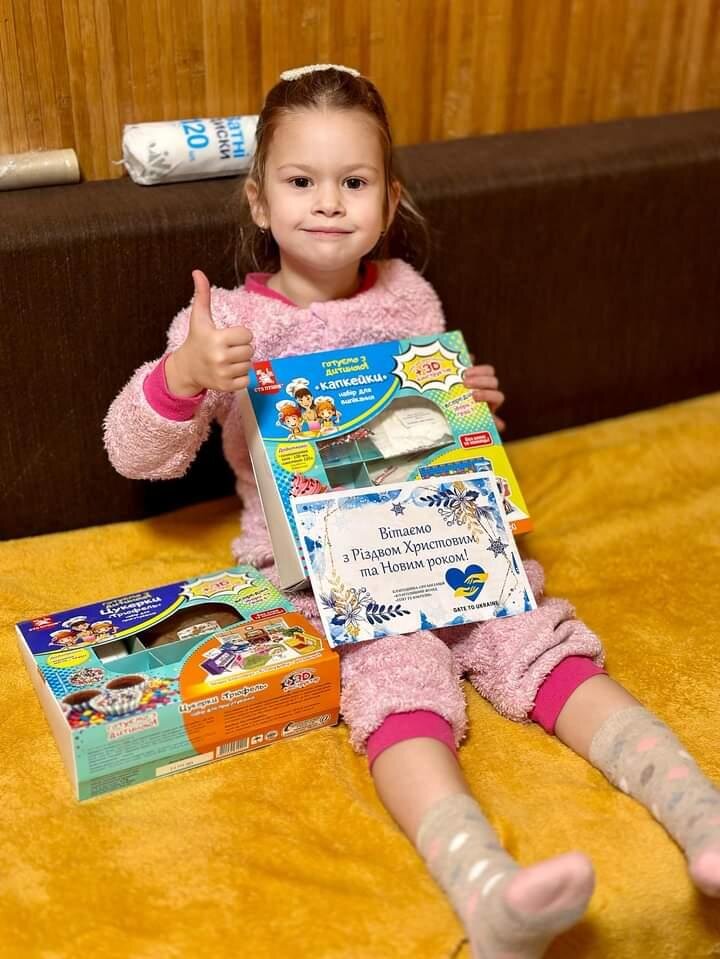 Presents for Ukrainian children SANTA Mail