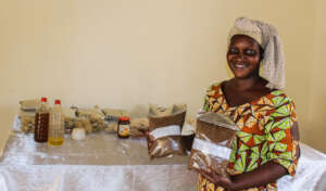 A female entrepreneur in the agricultural sector