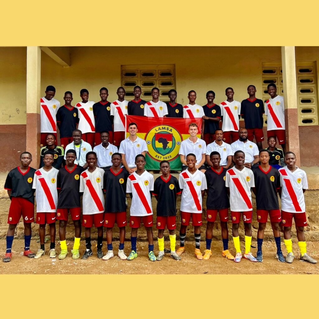 Help us build a football field in Ghana!