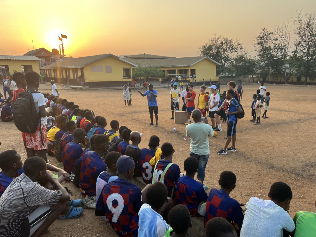 Help us build a football field in Ghana!