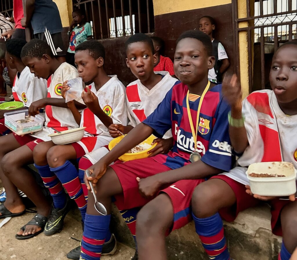 Help us build a football field in Ghana!