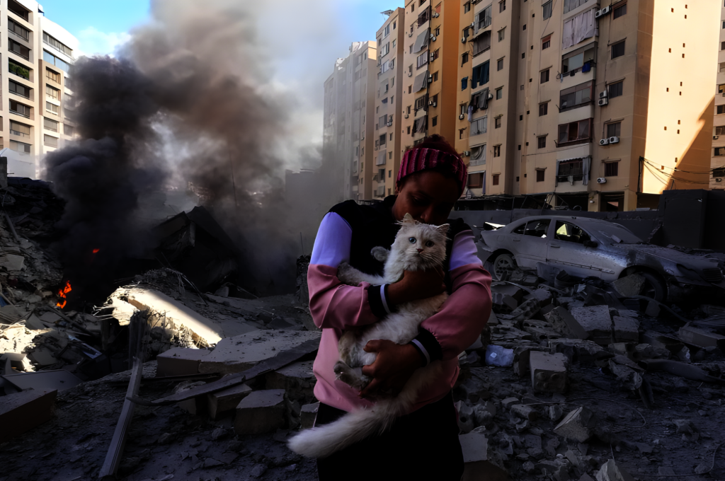 As Families Flee, Lebanon's Pets Are Left Behind