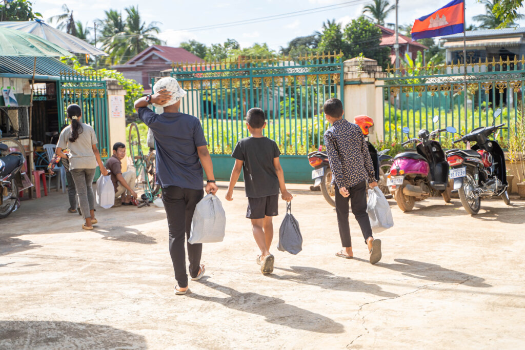 Providing new school uniforms