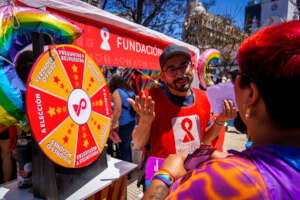 Fundacion Huesped at Buenos Aires Pride parade