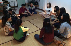 Academic counseling session at the City Center