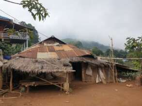 Manee's home in rural Thailand