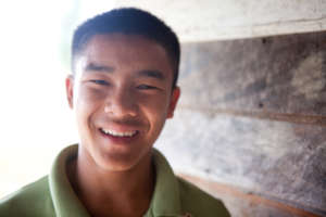 Surachai was 13 when he first met us.