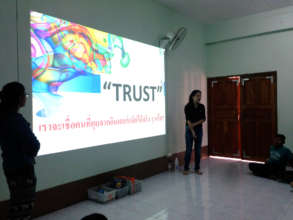 Students leading a discussion