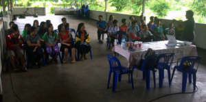 Win teaching the Basic Law for Youth Project