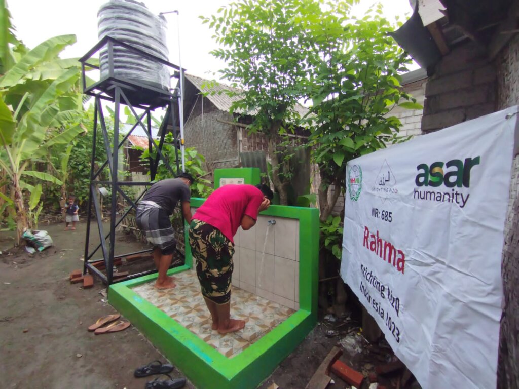 Building Wudu Areas for Madrasas in Indonesia
