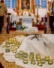 The memorial mass for those lost to suicide