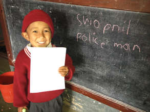 "I want to be a policeman."
