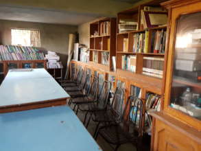 Library at the Bungamati Family House