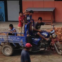 Children in action: Having a great time!